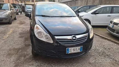 Usata Opel Corsa Enjoy 59 CV (43 kW) 2008 Nero Berlina