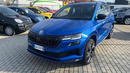 Brugt Skoda Karoq SportLine 150 HK (110 kW) 2024 Blå SUV