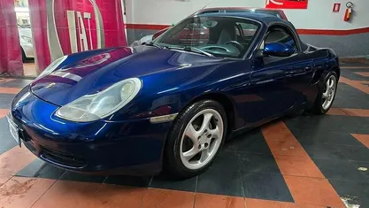 Usata Porsche Boxster 220 CV (161 kW) 2001 Blu Cabrio