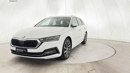 Usata Skoda Octavia G-TEC Style 131 CV (96 kW) 2021 Bianco Station wagon