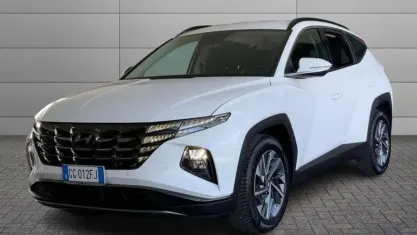 Usata Hyundai Tucson 150 CV (110 kW) 2021 Bianco SUV