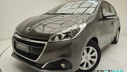 Usata Peugeot 208 Access 82 CV (60 kW) 2018 Grigio Utilitaria