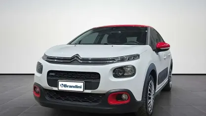 Usata Citroën C3 PureTech 82 CV (60 kW) 2017 Bianca tetto rosso Berlina