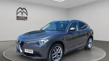 Usata Alfa Romeo Stelvio Ti 280 CV (205 kW) 2020 Grigio scuro SUV