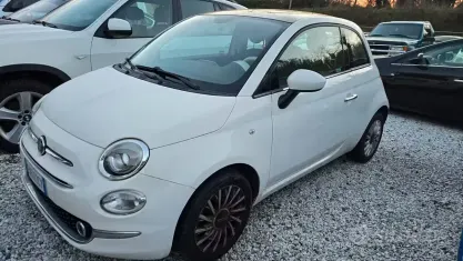 Usata Fiat 500 Lounge 69 CV (50 kW) 2017 Bianco Utilitaria