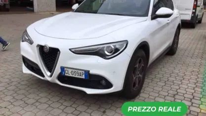 Usata Alfa Romeo Stelvio 190 CV (139 kW) 2022 Bianco SUV