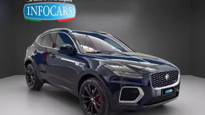 Usata Jaguar E-Pace R-Dynamic 163 CV (119 kW) 2021 Blu metallizzato SUV