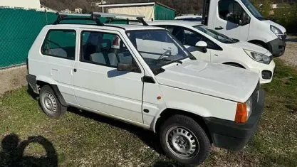 Usata Fiat Panda Young 54 CV (39 kW) 2002 Bianco Berlina