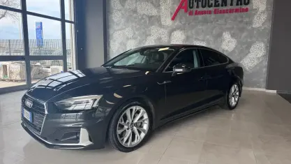 Usata Audi A5 Advanced 190 CV (139 kW) 2020 Grigio Coupé