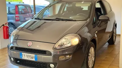 Usata Fiat Punto Young 75 CV (55 kW) 2015 Grigio Utilitaria