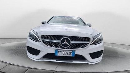 Usata Mercedes C220 Premium Plus 170 CV (125 kW) 2016 Bianco Coupé