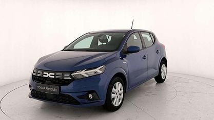 Begagnad Dacia Sandero Comfort 92 HK (67 kW) 2023 Blå Sedan