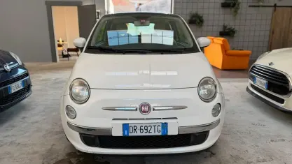 Usata Fiat 500 Lounge 69 CV (50 kW) 2008 Bianco Berlina