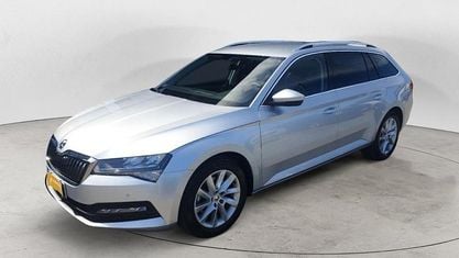 Brugt Skoda Superb Executive 150 HK (110 kW) 2023 Sølv Stationcar