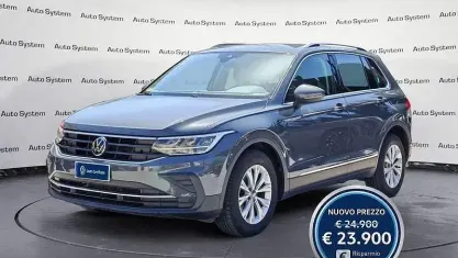 Usata VW Tiguan Life 122 CV (89 kW) 2022 Dolphin grey SUV