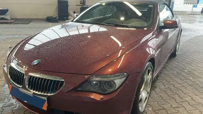 Usata BMW 645 Cabriolet 333 CV (244 kW) 2005 Rosso Cabrio