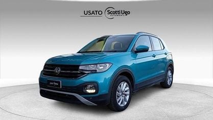 Usado VW T-Cross Style 95 CV (69 kW) 2021 Verde SUV
