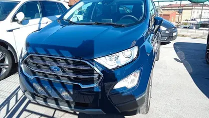 Usata Ford Ecosport Titanium 125 CV (91 kW) 2020 Blu SUV