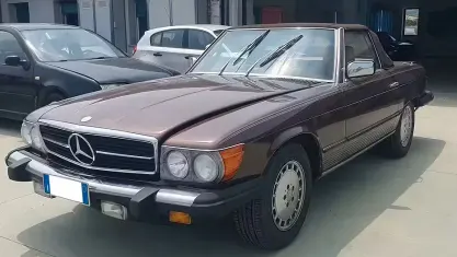 Usata Mercedes SL450 217 CV (159 kW) 1980 Marrone Cabrio