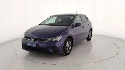 Usata VW Polo Life 95 CV (69 kW) 2022 Blu/azzurro Utilitaria