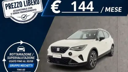 Usata Seat Arona FR 95 CV (69 kW) 2023 Bianca tetto nero SUV