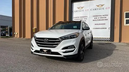 Usata Hyundai Tucson 141 CV (103 kW) 2018 Bianco SUV