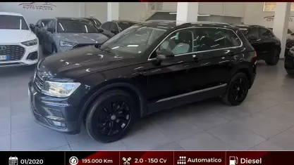Usata VW Tiguan 150 CV (110 kW) 2020 Nero SUV
