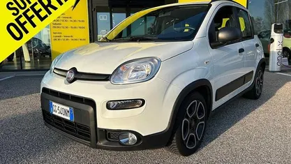 Bianco Usata 2021 Fiat Panda City Life Due volumi | 9500 € (Buon prezzo)