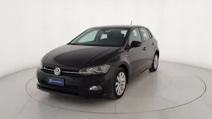 Usata VW Polo R-line 95 CV (69 kW) 2018 Nero Utilitaria