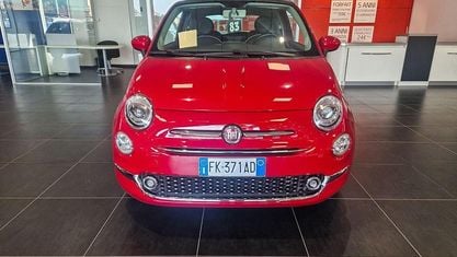 Brugt Fiat 500 Lounge 69 HK (50 kW) 2017 Rød Sedan