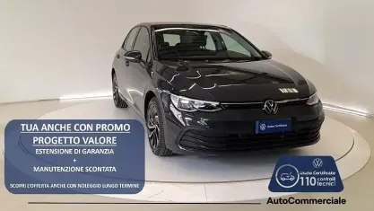 Usata VW Golf VIII Life 110 CV (80 kW) 2023 Grigio scuro