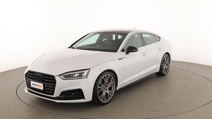 Begagnad Audi A5 Sportback Sport 190 HK (139 kW) 2019 Vit Halvkombi