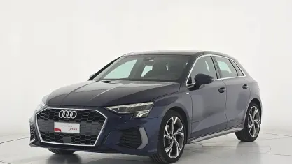 Usata Audi A3 S-Line 116 CV (85 kW) 2022 Blu/azzurro Berlina