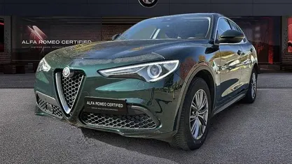 Verde Usata 2021 Alfa Romeo Stelvio Business SUV | 26.500 € (Buon prezzo)