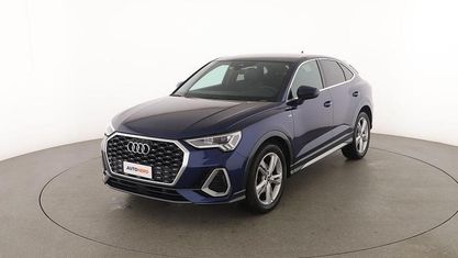 Usata Audi Q3 Sportback S-Line 150 CV (110 kW) 2021 Blu SUV
