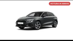Grigio daytona perlato Usata 2024 Audi A3 Sportback e-tron S-Line Tre volumi | 35.900 € (Buon prezzo)