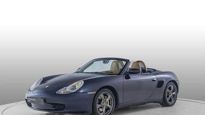 Usata Porsche Boxster 228 CV (167 kW) 2002 Blu Cabrio
