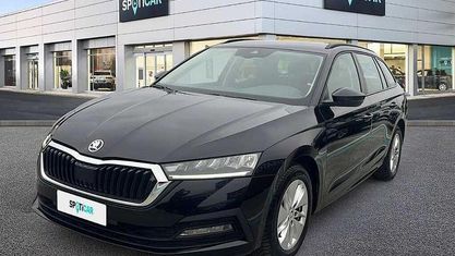 Usado Skoda Octavia Executive 116 CV (85 kW) 2021 Negro Familiar