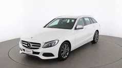 Bianco Usata 2017 Mercedes C220 Station wagon | 17.099 € (Buon prezzo)