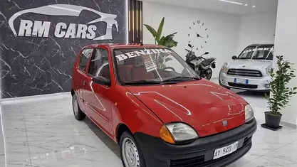 Usata Fiat Seicento S 39 CV (28 kW) 1998 Rosso Utilitaria