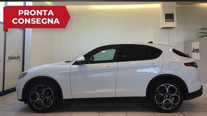 Usata Alfa Romeo Stelvio Sprint 190 CV (139 kW) 2022 Bianco SUV