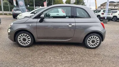 Usata Fiat 500 Lounge 69 CV (50 kW) 2017 Gray Utilitaria