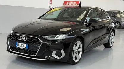 Usata Audi A3 Advanced 110 CV (80 kW) 2022 Nero Berlina