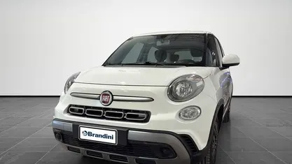 Begagnad Fiat 500L Cross 95 HK (69 kW) 2021 Vit Minibuss