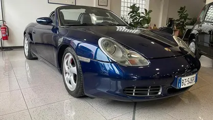 Usata Porsche Boxster 252 CV (185 kW) 2002 Blu Cabrio