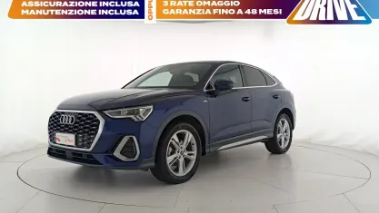 Usata Audi Q3 Sportback S-Line 150 CV (110 kW) 2024 Blu navarra metallizzato SUV