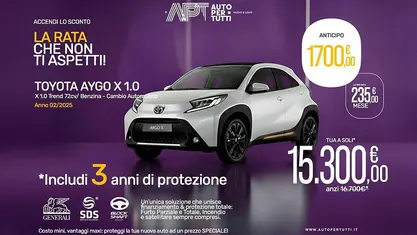 Usata Toyota Aygo X Trend 72 CV (52 kW) 2025 Verde SUV