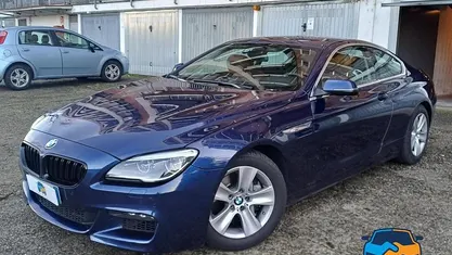 Usata BMW 640 M Sport 320 CV (235 kW) 2015 Blu/azzurro Coupé