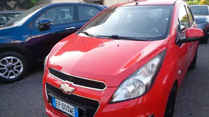 Usata Chevrolet Spark LT 65 CV (47 kW) 2013 Rosso Utilitaria