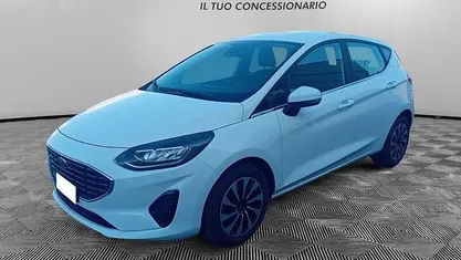 Usata Ford Fiesta Titanium 125 CV (91 kW) 2022 Bianco Utilitaria